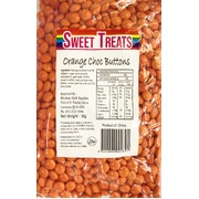 Orange Chocolate Buttons (1kg)