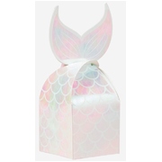 Mermaid Shine Iridescent Favour Boxes 6.8cm x 18.5cm (Pk 8)