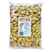 Gold Chocolate Eclair Lollies 1kg Approx 200 Pieces Gluten Free Halal