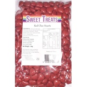 Red Chocolate Heart Buttons (1kg)