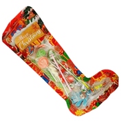 Christmas Stocking Wrapped Mixed Lollies 300g (Pk 1)