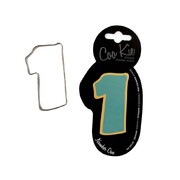 Number "1" Stainless Steel Fondant Cookie Cutter