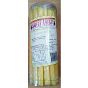 Yellow Lemon Flavour Candy Poles (540g - 18g Each) Pk 30