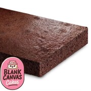 Blank Canvas Frozen Naked Chocolate Mud Slab Cake 40x30cm