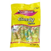 Edible Candy Watch Lollies Pk 8 96g