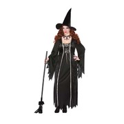 Adult Black Witch Dress Costume (Plus Size) Pk 1
