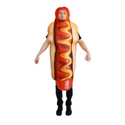Adult Hot Dog Costume One Size Fits Most