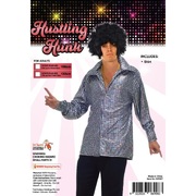Adult Male 70s Hustling Hunk Shirt (Plus Size)