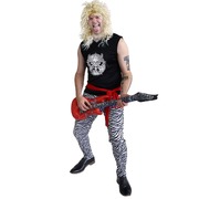 1980s Rockstar Mens Costume (Large)