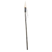 Black Costume Spear with White Tip 152cm