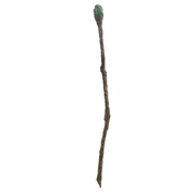 Brown Weathered Wizard Warlock Staff 152cm