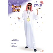 Adult Desert Arab Sheik Costume One Size