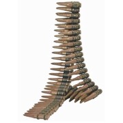Plastic Toy Bullet Ammo Belt 96 Bullets 1.5m