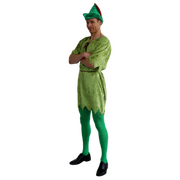 Adult Neverland Kid Peter Pan Robin Hood Costume Unisex Standard Size