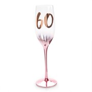 Blush Pink Rose Gold 60 Boxed Champagne Glass