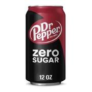 Dr Pepper Zero Sugar Soft Drink Can 355ml Pk 1