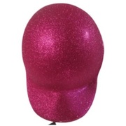 Pink Glitter Jockey Hat Cap (Pk 1)