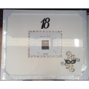 Large Photo Frame Signature Board with Pen (18th Birthday Mask) Pk 1