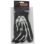 Gloves Skeleton Hand Adult Pk2