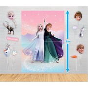 Frozen Giant Poster Backdrop & Photo Props Kit