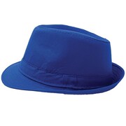 Blue Fedora Hat Adult Size