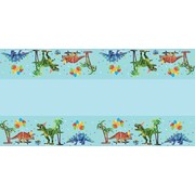 Dinosaurs Paper Table Runner 180cm
