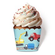 Construction Paper Cupcake Baking Cups Pk 12