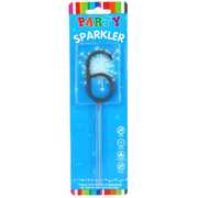 Sparkler Candle Cake Topper Number 6 Six (Pk 1)