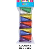 Prismatic Cone Pull Party Popper (Pk 10)