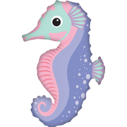 Seahorse Foil Supershape Balloon (95cm) Pk 1
