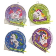 Assorted Unicorn Pin Ball Party Favours Pk 4