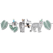 Jungle Party Bunting Flag Banner 6 Flags 2m