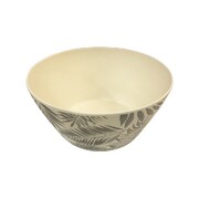 Bamboo Fibre Leafy Design Bowls 14cm Pk 4