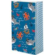 Ships Ahoy Paper Party Loot Bags 8 Pack