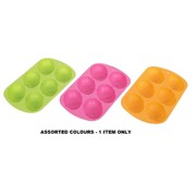 Silicone Easter Egg Chocolate Mould 6 Cavity Pk 1