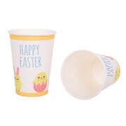 Easter Yellow Chick Paper Cups 266ml Pk 20