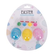 Easter Egg Stencil Kit with Paints & Brush Pk 3