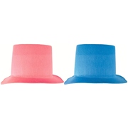 Assorted Colour Child Easter Felt Top Hat (Pk 1)