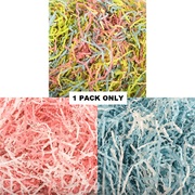 Assorted Colour Easter Paper Shred 50gm (Pk 1)