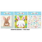 Easter Bunny Lunch Napkins Assorted 2 Ply Pk 16