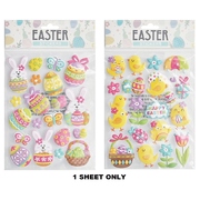 Chicks or Bunnies Easter Stickers (1 Sheet)