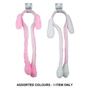 Moving Bunny Ears Headband Pink or White Pk 1