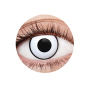 EyeFX White Manson II Costume Contact Lenses & Case