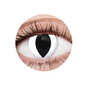 EyeFX White Cat Costume Contact Lenses & Case
