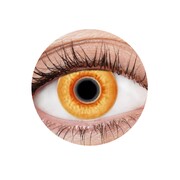EyeFX Supernatural Orange Costume Contact Lenses & Case
