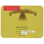 Moustache & Goatee Brown Reggae Pk2 