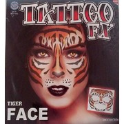 Full Face Tiger FX Tattoo Pk 1