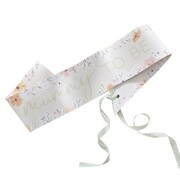 Ginger Ray Floral Baby Mummy To Be Paper Sash