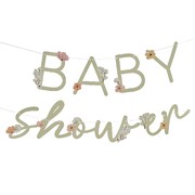 Ginger Ray Floral Baby Shower Bunting Banner 4m