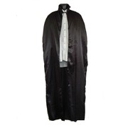 Black Satin Adult Cape (1.4m) Pk 1 